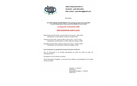 Compétition Villers sous St Leu