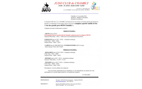 Compétition Chambly